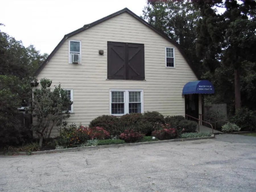 Macdonald Chiropractic office building on Gifford Street in Falmouth, MA